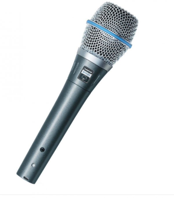 honey Implement Wings Microfon Profesional cu Fir Shure 87A – Audioactiv.ro